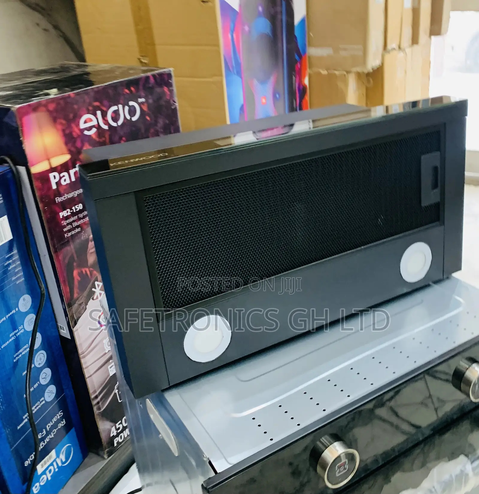 Shop Massive Black Kenwood 60cm Built-in Heat Extractor (Model 900t)