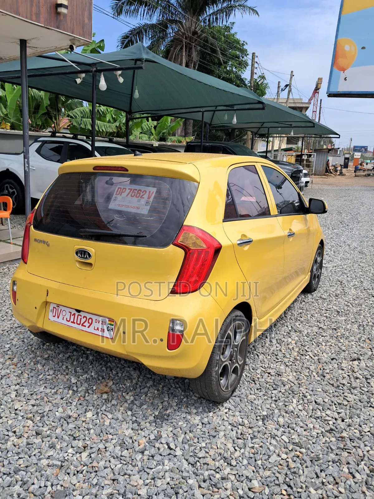 Kia Morning 2016 Yellow