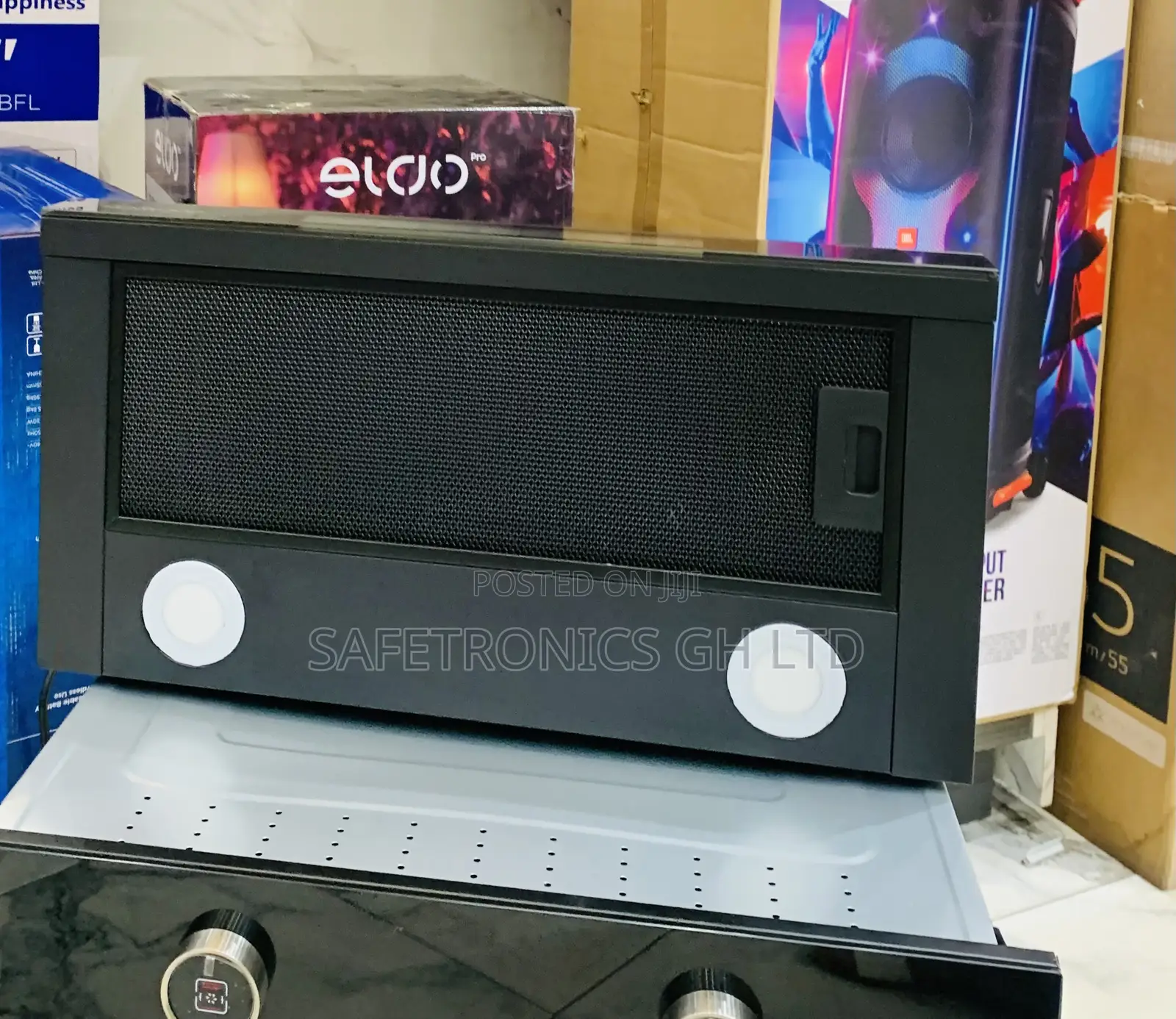 Super Reliable Black Kenwood 60cm Built-in Heat Extractor (Model 900t)
