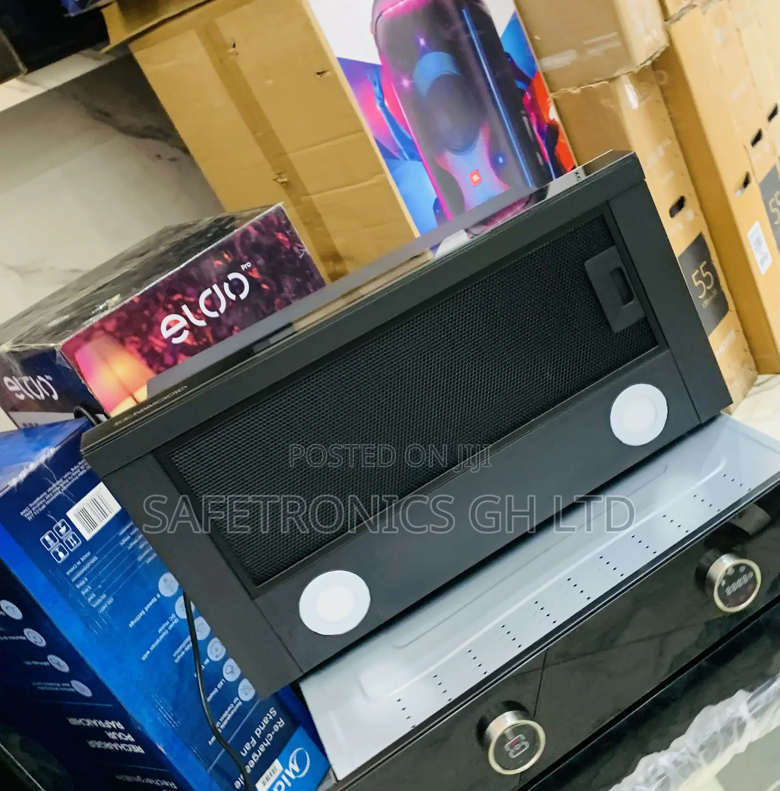 Super Reliable Black Kenwood 60cm Built-in Heat Extractor (Model 900t)