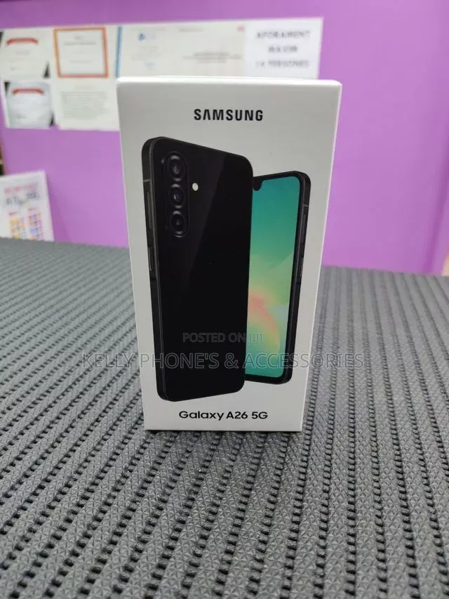 New Samsung Galaxy A26 128 GB Black