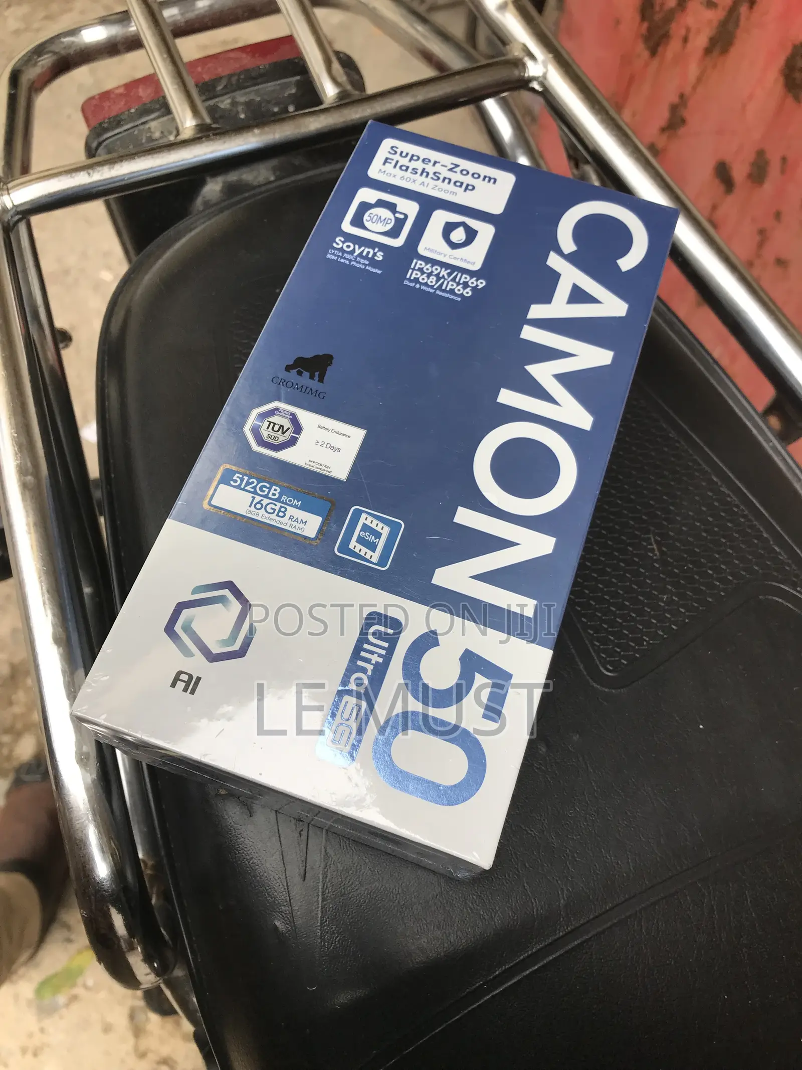 New Tecno Camon 50 Ultra 512 GB Orange