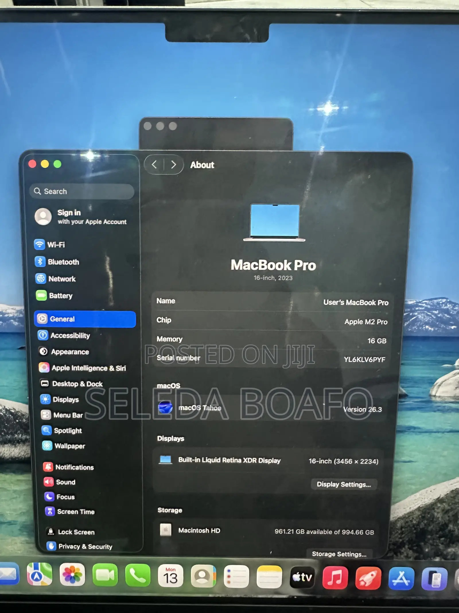 Laptop Apple MacBook Pro 2023 M2 16GB Apple M2 SSD 1T