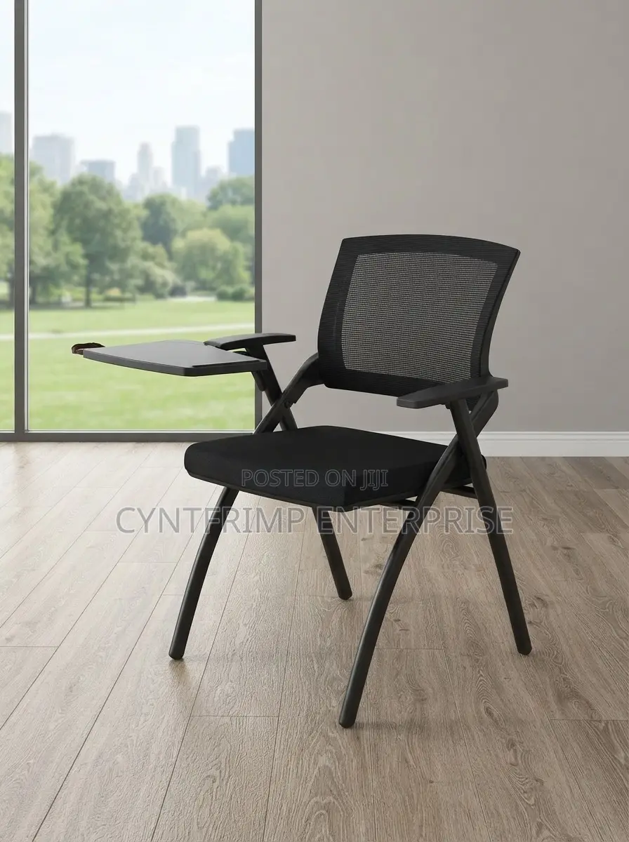 Mesh Chairs With Writing Tablets