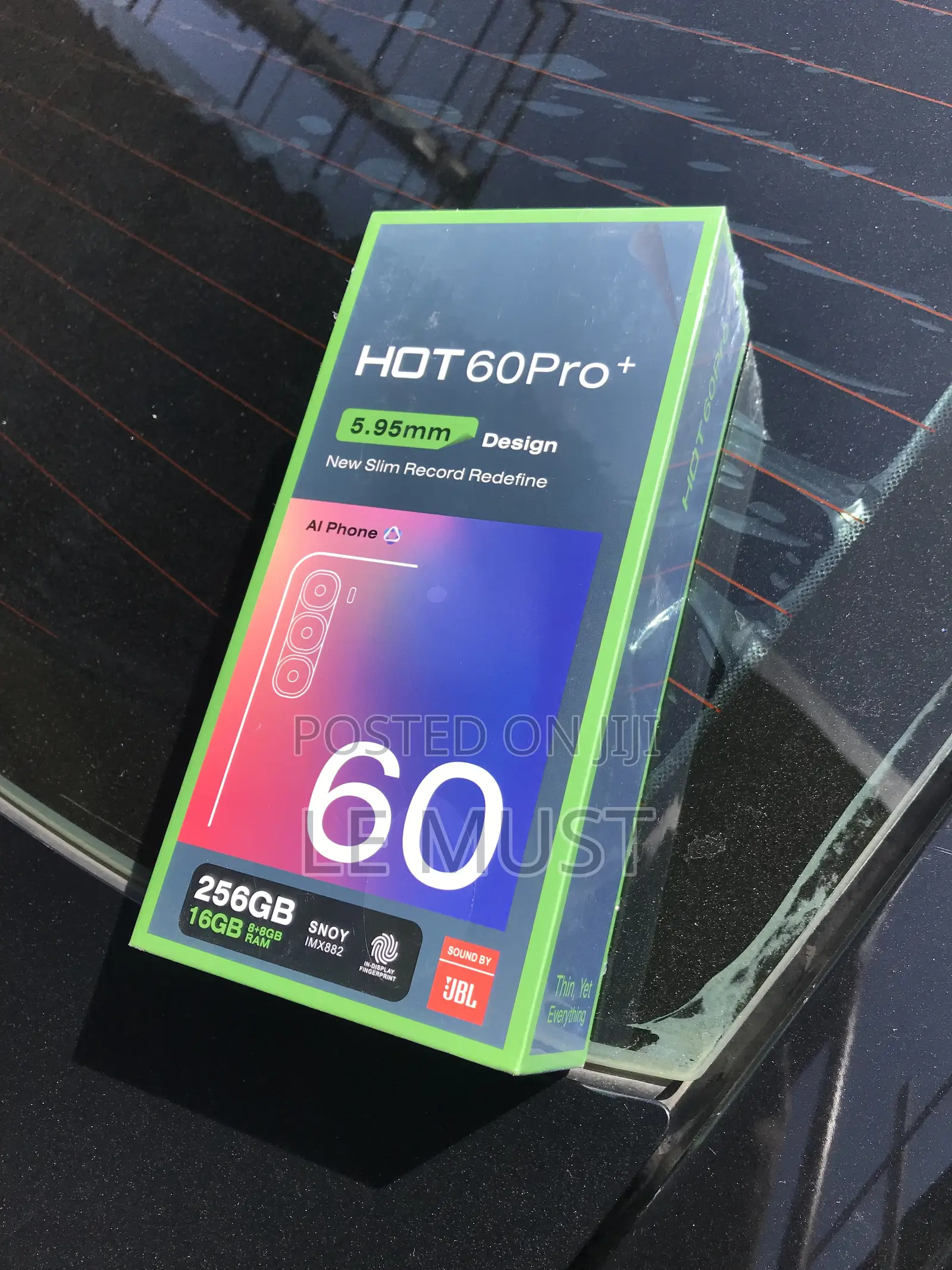 New Infinix Hot 60 Pro+ 256 GB Black