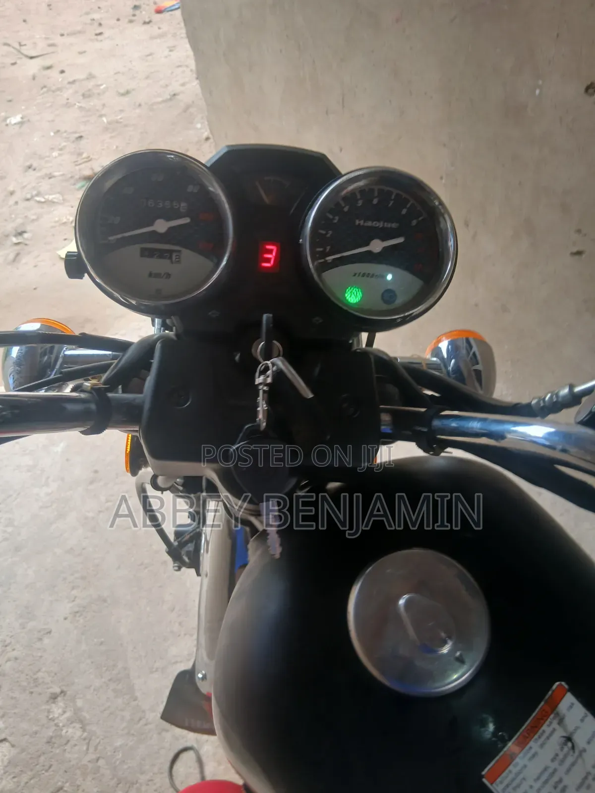 Haojue HJ125-8K 2026 Black