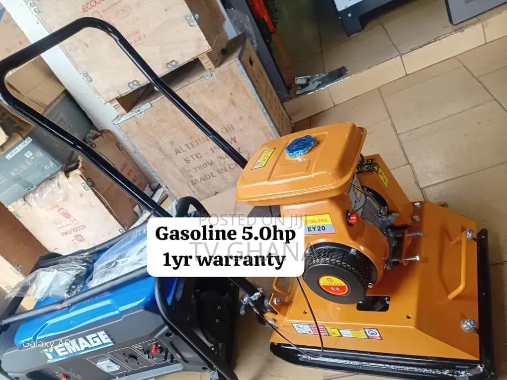 Ecoolmax 5.0hp Plate Compactor – Heavy Duty Petrol Compaction 5.0hp