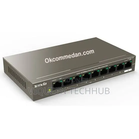 Tenda-Tef1109p 9 Port Switch