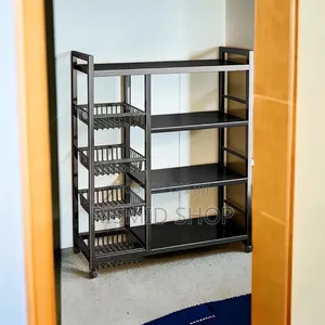 4-Tier Heavy Duty Metal Rack Storage
