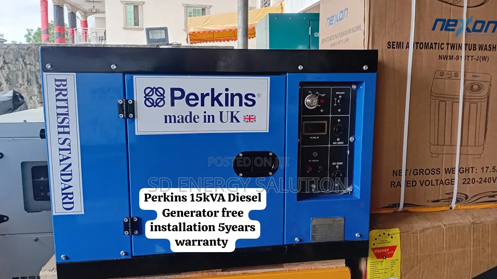 Perkins 15kva Silent Generator – Reliable Energy Anytime