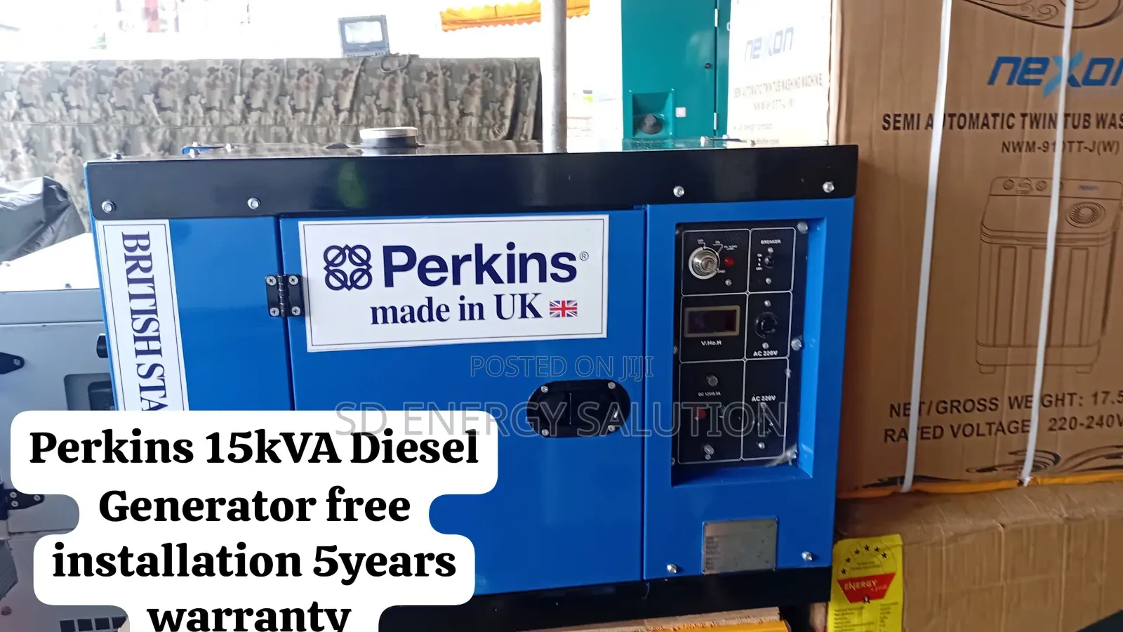 Perkins 15kva Silent Generator – Reliable Energy Anytime