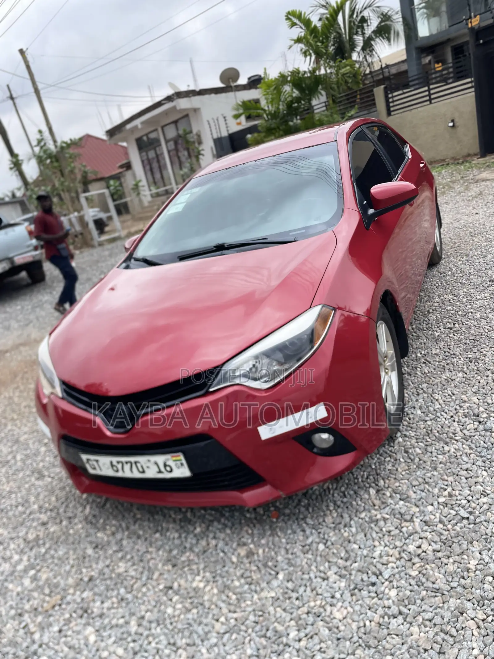Toyota Corolla 2015 Red
