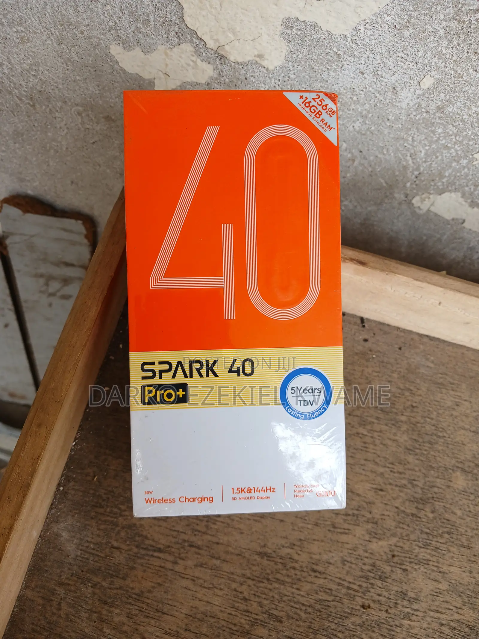 New Tecno Spark 40 Pro+ 256 GB Black