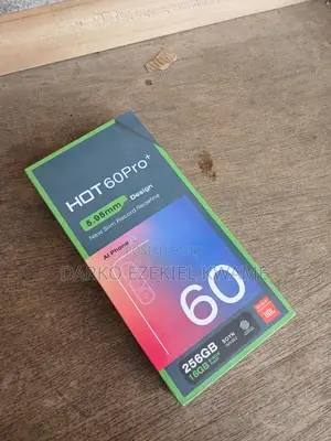 New Infinix Hot 60 Pro+ 256 GB Black