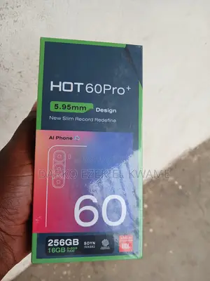 New Infinix Hot 60 Pro+ 256 GB Black