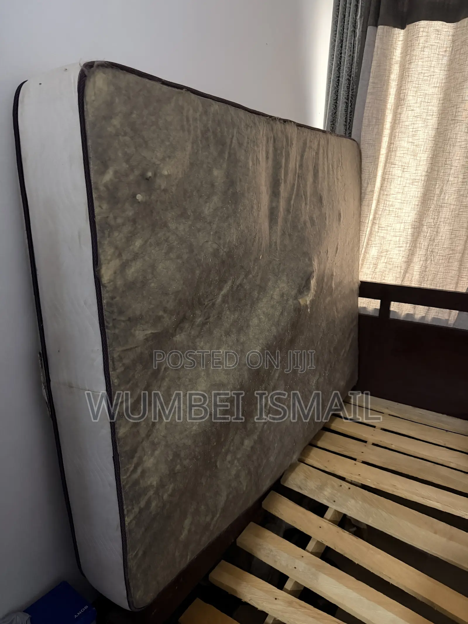 Queen Size Bed Sold With Foreign Mattress