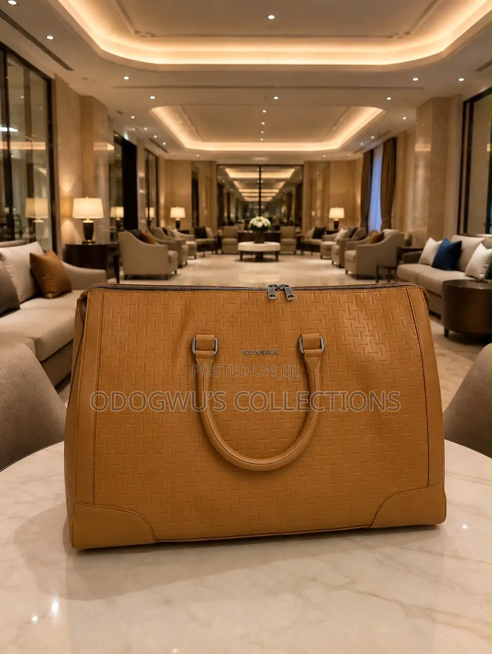 Designer Leather Backpack and Duffel Bags