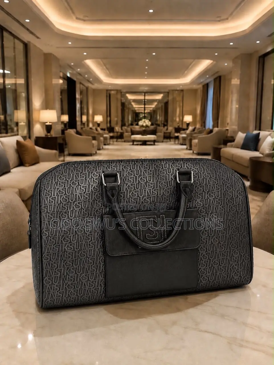 Designer Leather Backpack and Duffel Bags