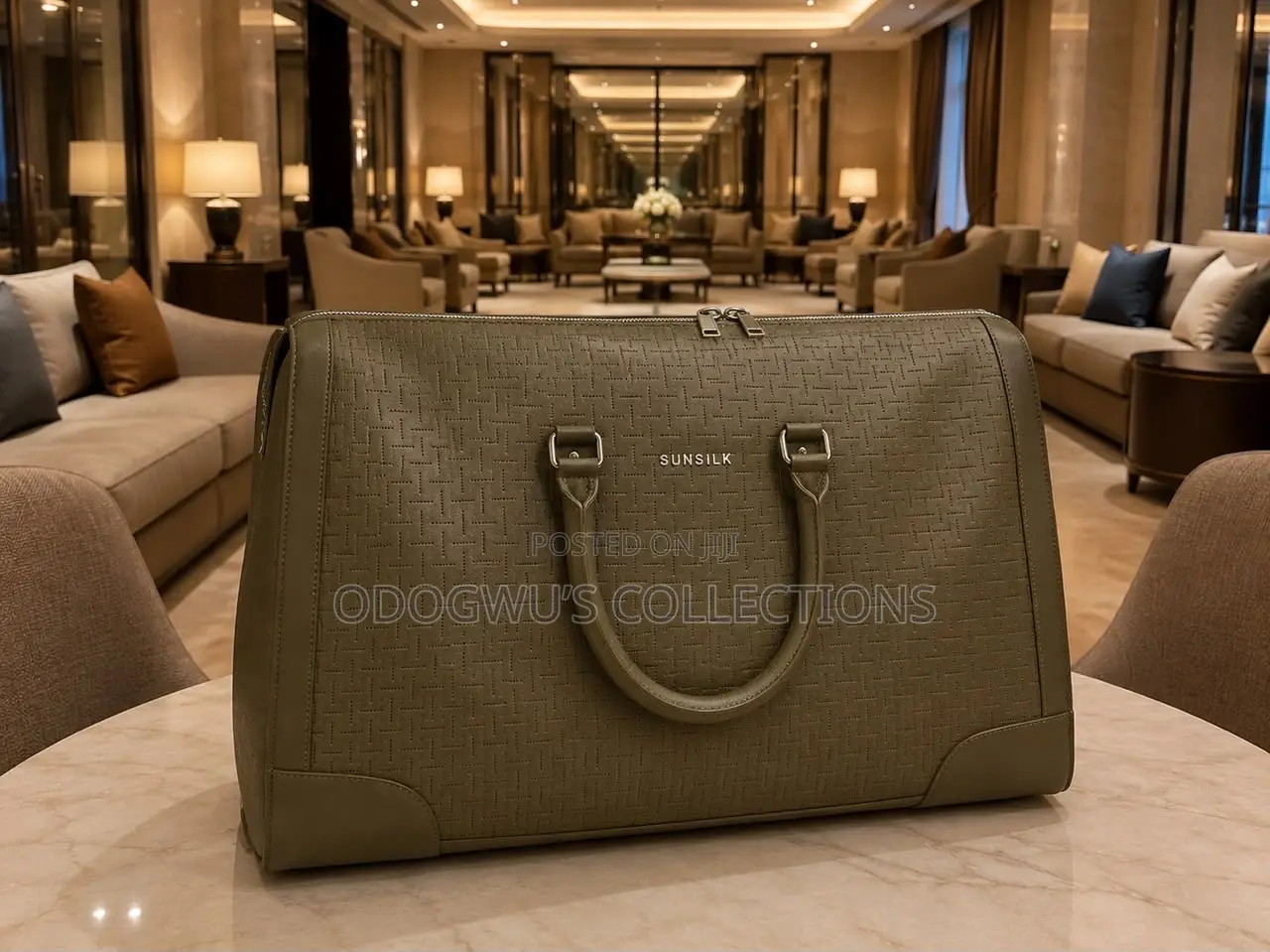 Designer Leather Backpack and Duffel Bags