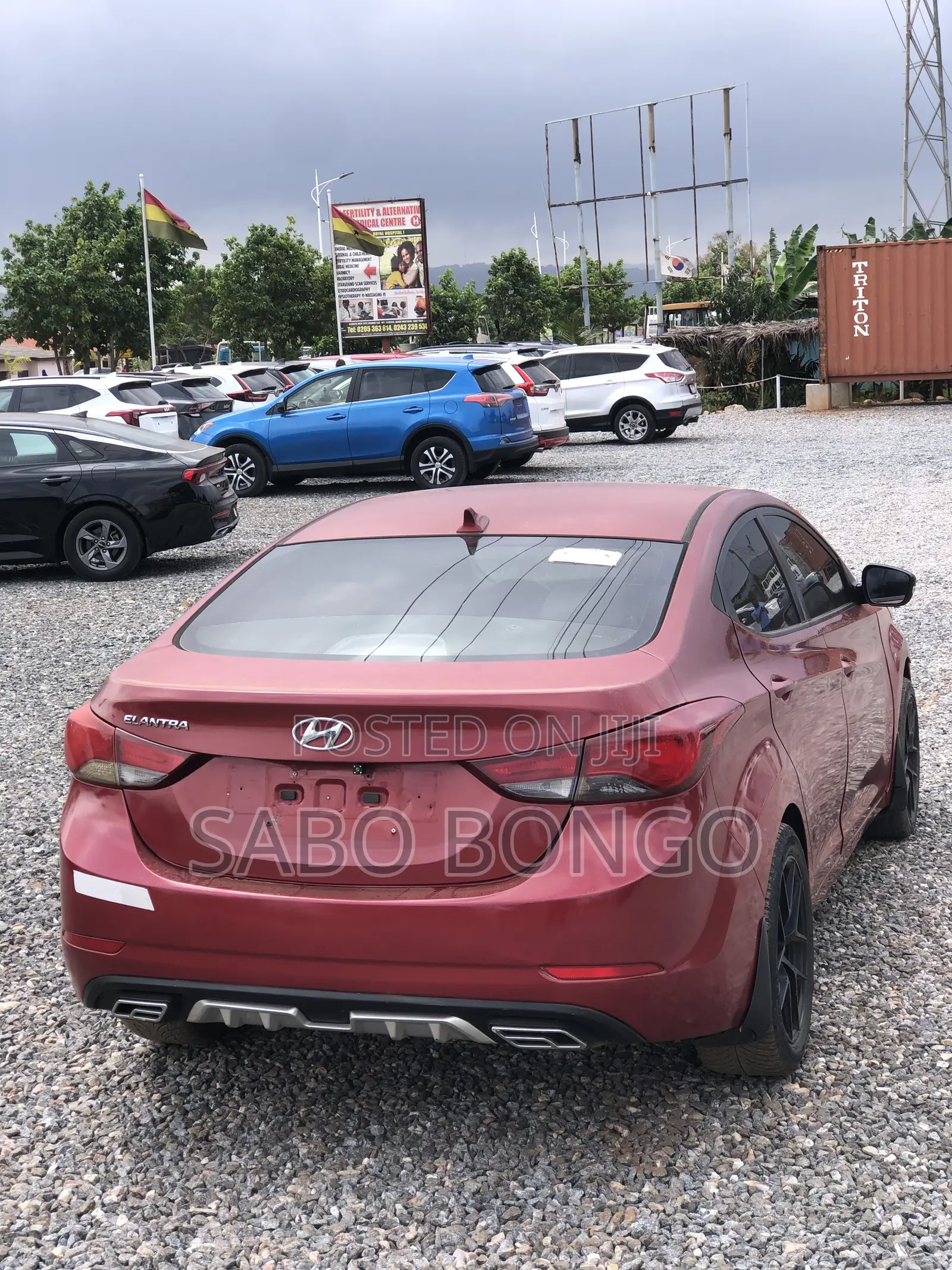 Hyundai Elantra SE 4dr Sedan (1.8L 4cyl 6A) 2015 Red
