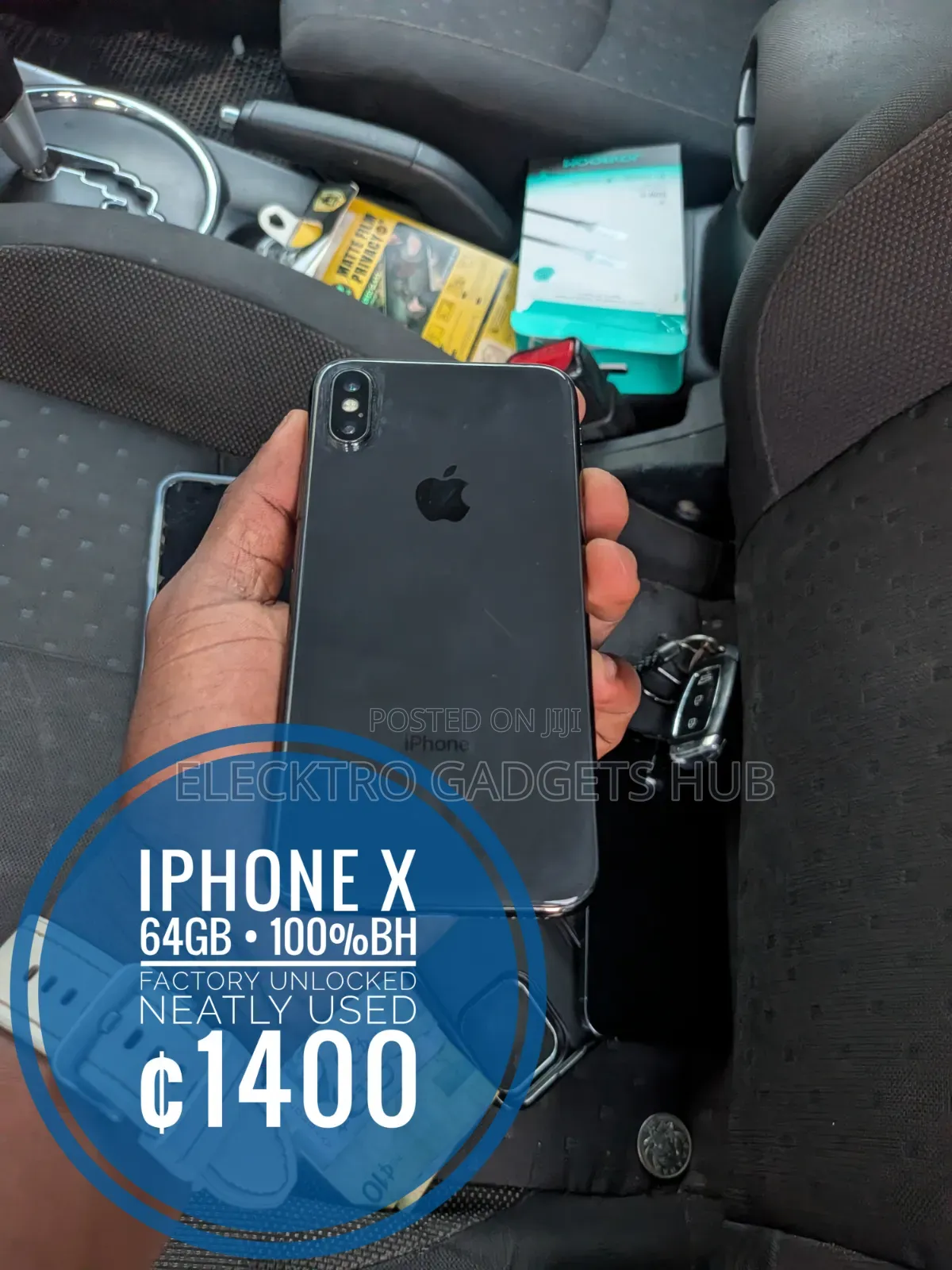Apple iPhone X 64 GB Black