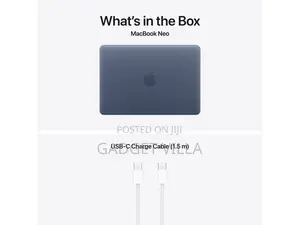 New Laptop Apple MacBook Neo 2026 8GB SSD 512GB
