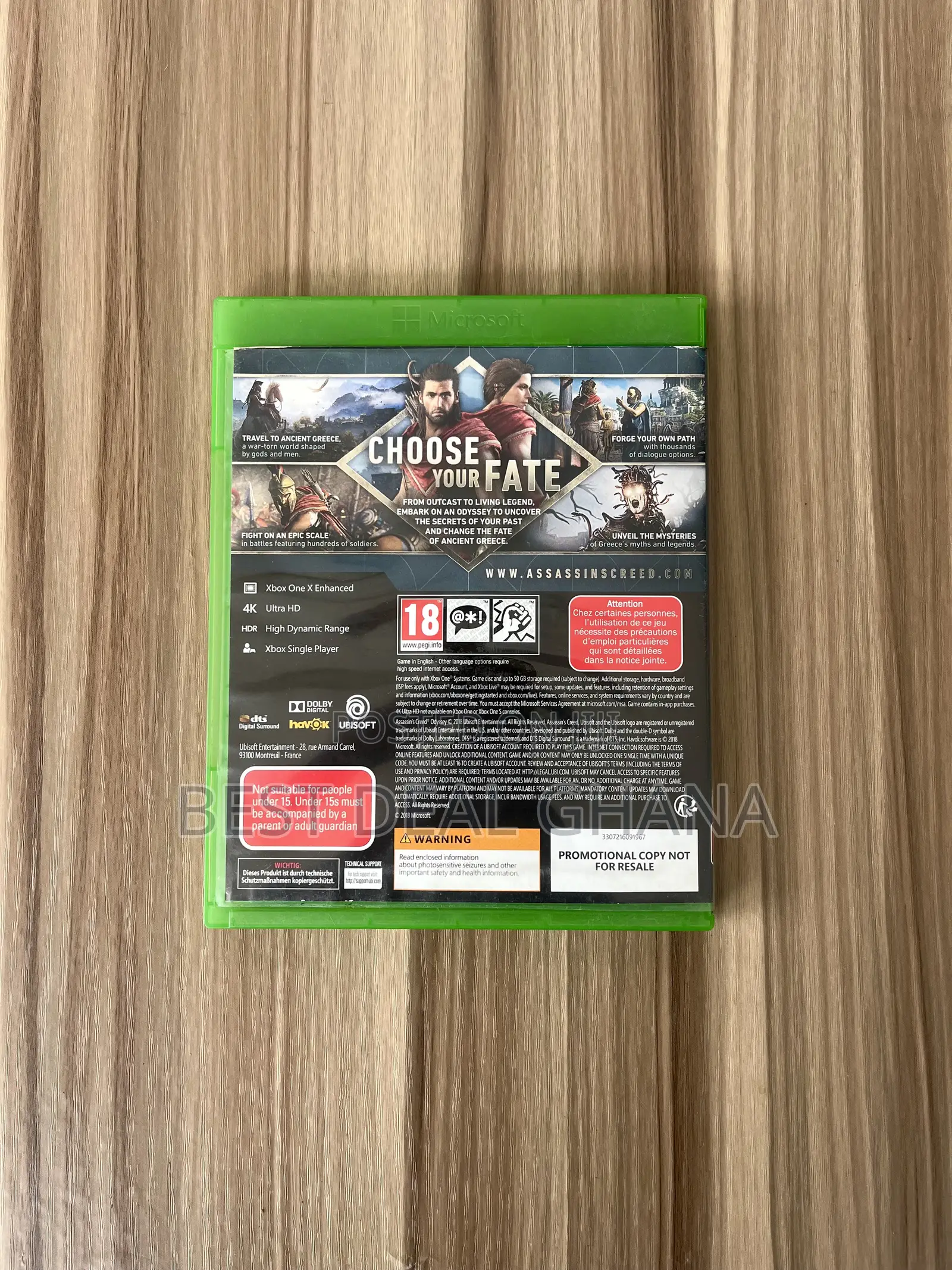 Assassin Creed Odyssey Xbox One/Series X Cd