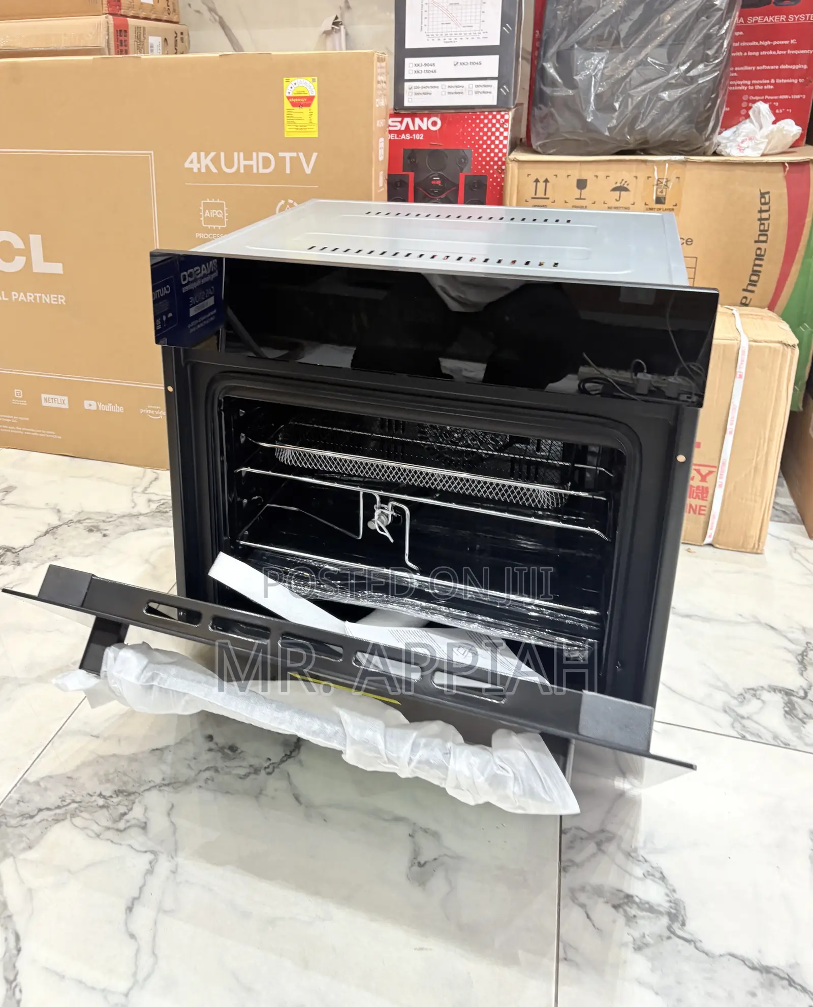 Order Affordable Kenwood Built in Electric and Gas Oven(Black).