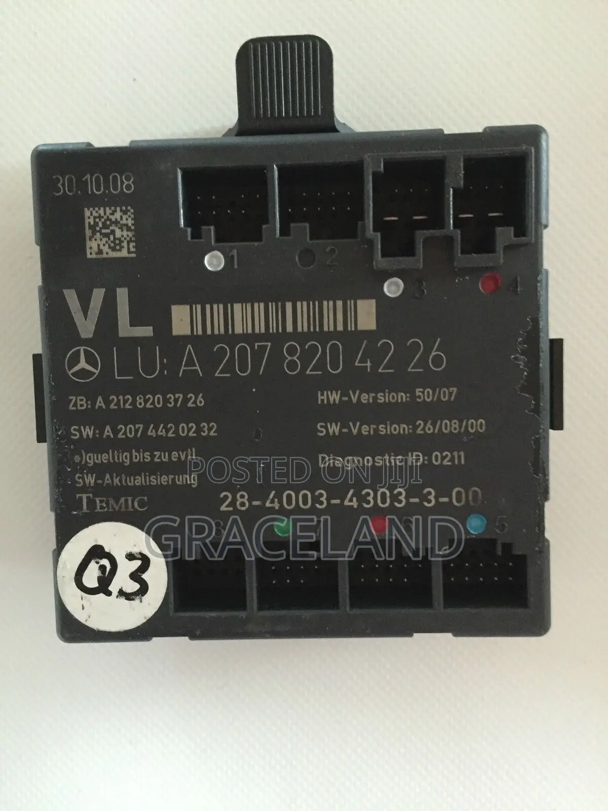 This Is Original Motherboards for Mercedes Benz Mirror Plug