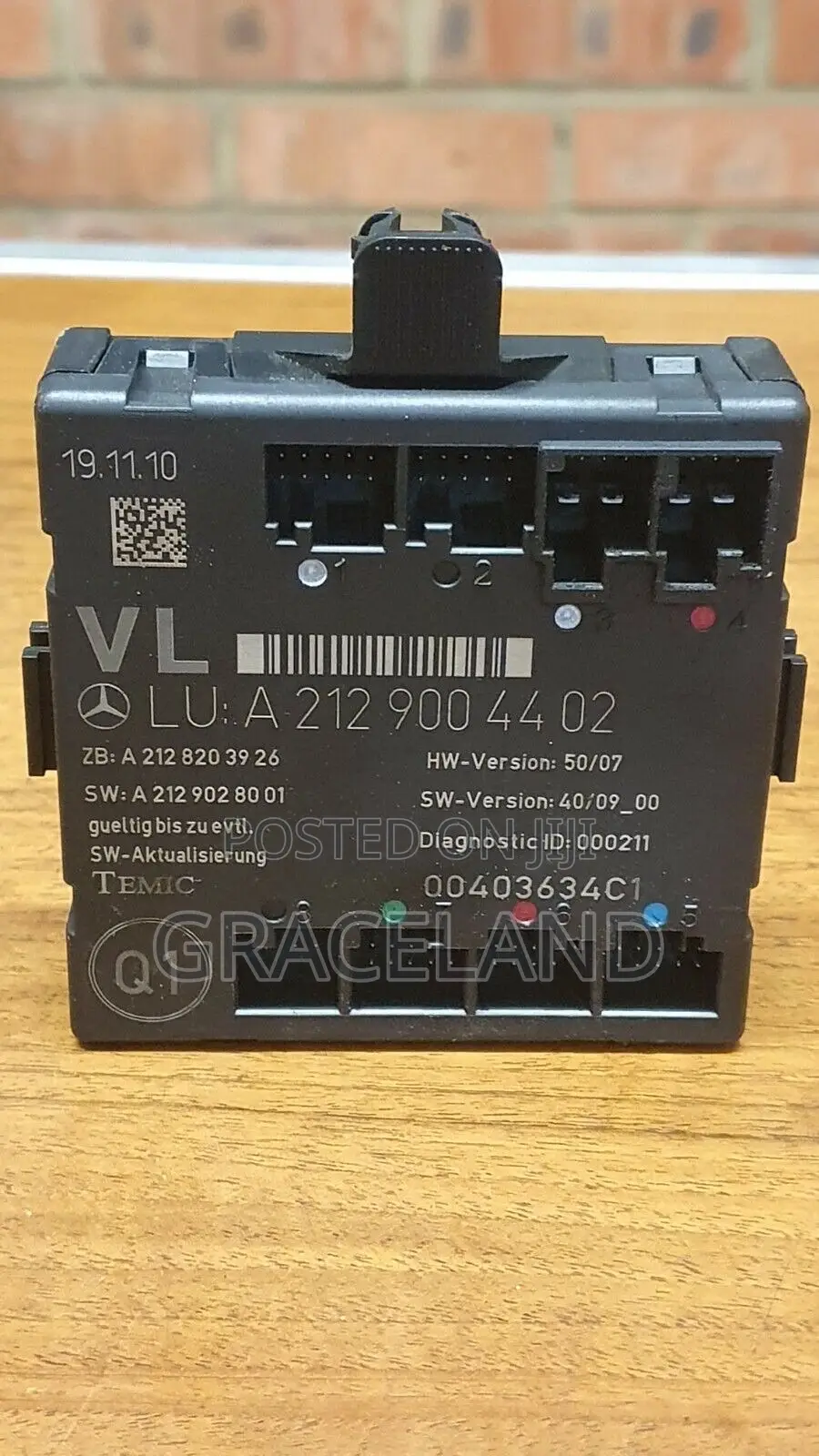 This Is Original Motherboards for Mercedes Benz Mirror Plug