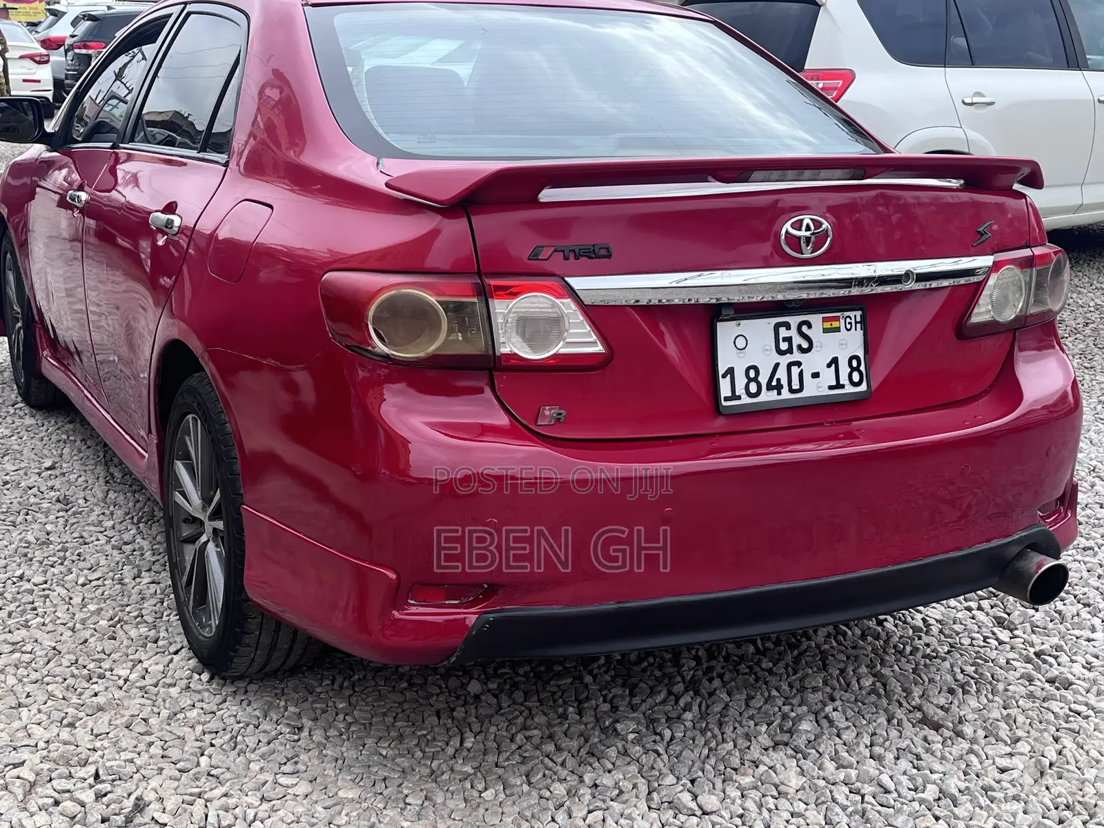 Toyota Corolla S 4dr Sedan (1.8L 4cyl 4A) 2012 Red