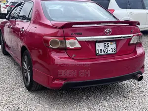 Toyota Corolla S 4dr Sedan (1.8L 4cyl 4A) 2012 Red