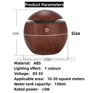Aromatic Diffuser Moisturizer Aromath Mach 7 Led Lights