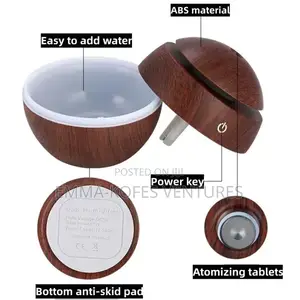 Aromatic Diffuser Moisturizer Aromath Mach 7 Led Lights