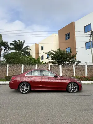 Mercedes-Benz C300 Sport 4Matic Sedan AWD (2.0L 4cyl 7A) 2017 Red