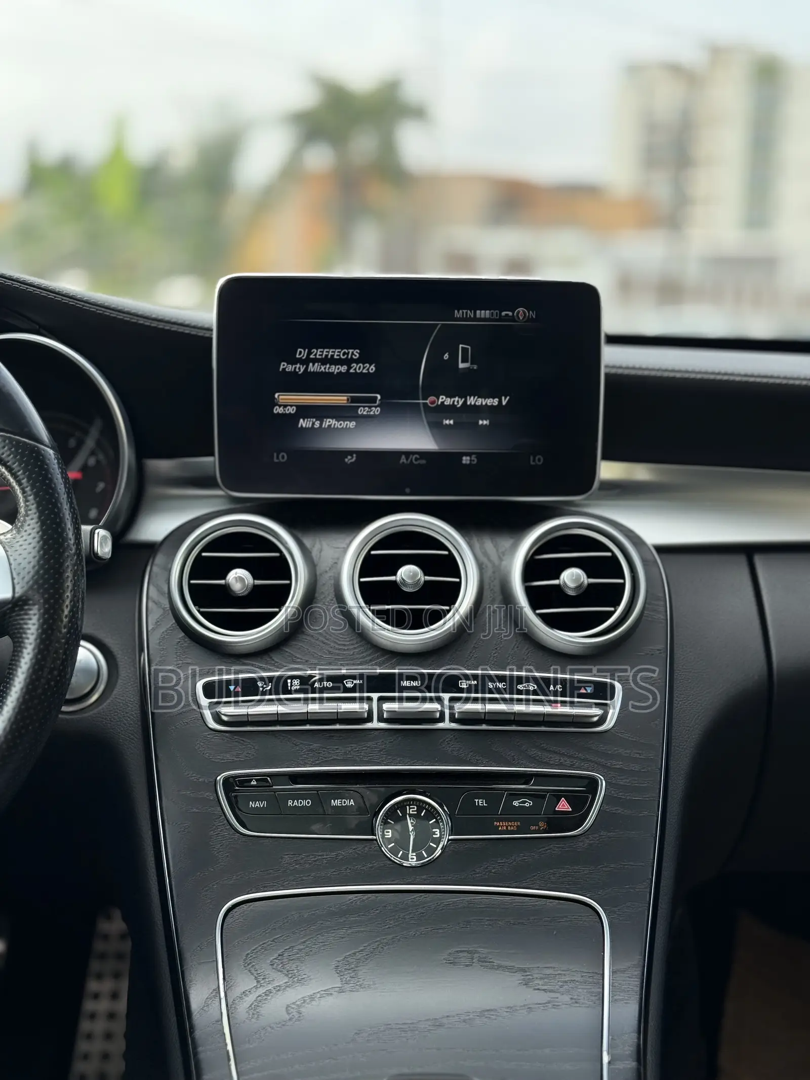 Mercedes-Benz C300 Sport 4Matic Sedan AWD (2.0L 4cyl 7A) 2017 Red