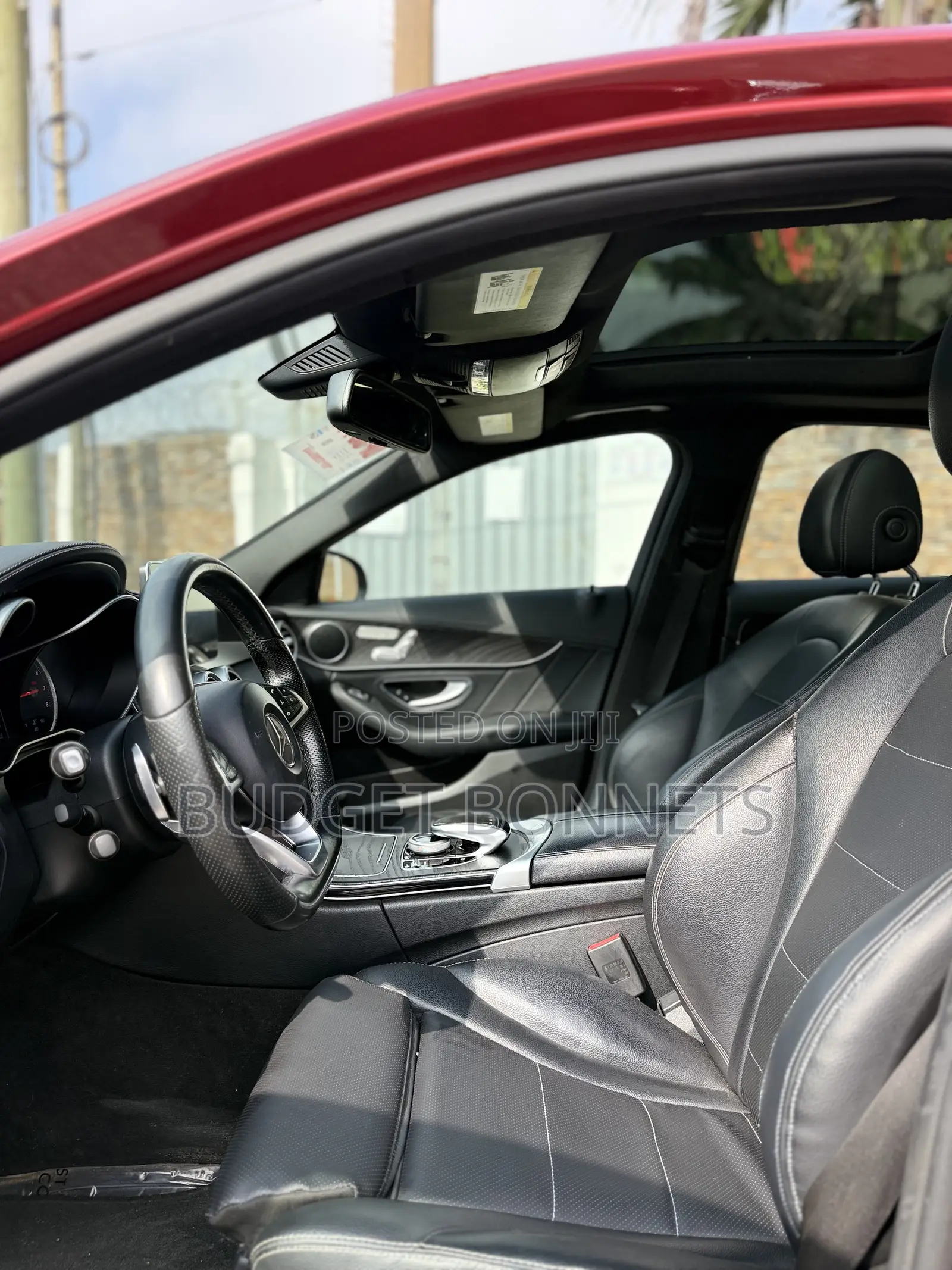 Mercedes-Benz C300 Sport 4Matic Sedan AWD (2.0L 4cyl 7A) 2017 Red