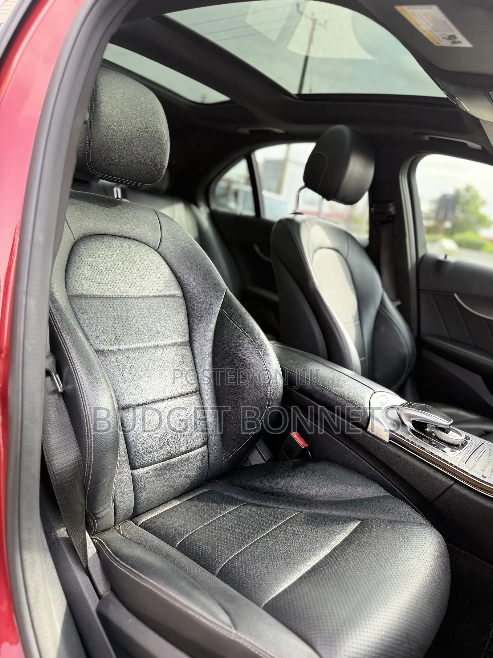 Mercedes-Benz C300 Sport 4Matic Sedan AWD (2.0L 4cyl 7A) 2017 Red