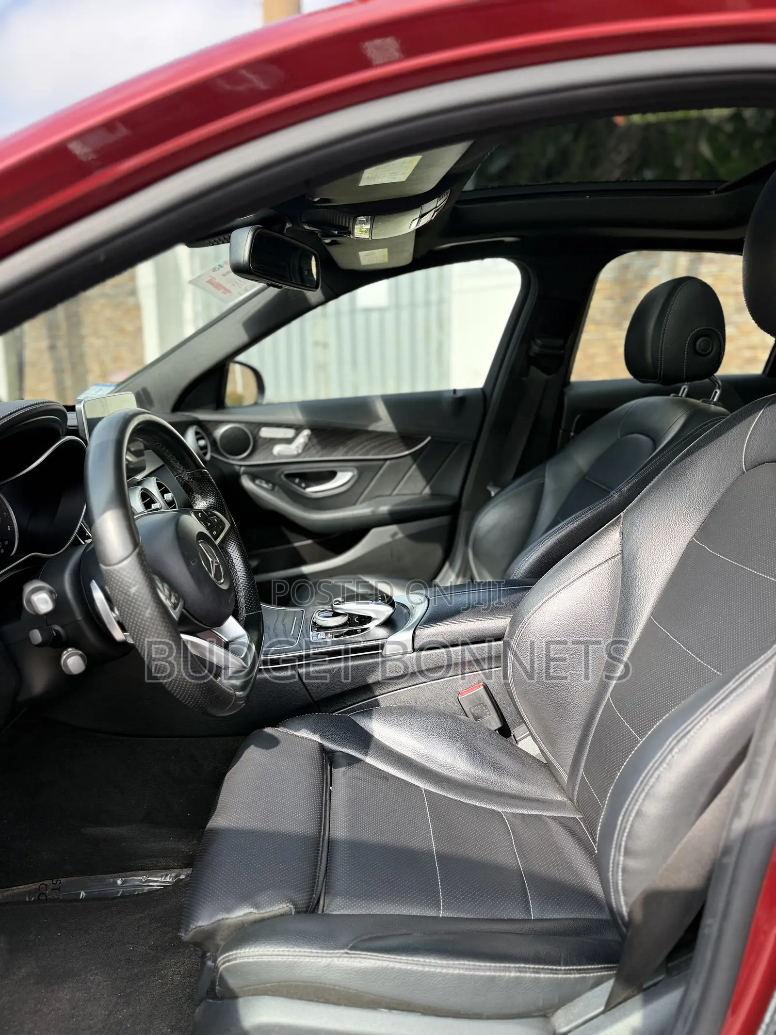 Mercedes-Benz C300 Sport 4Matic Sedan AWD (2.0L 4cyl 7A) 2017 Red