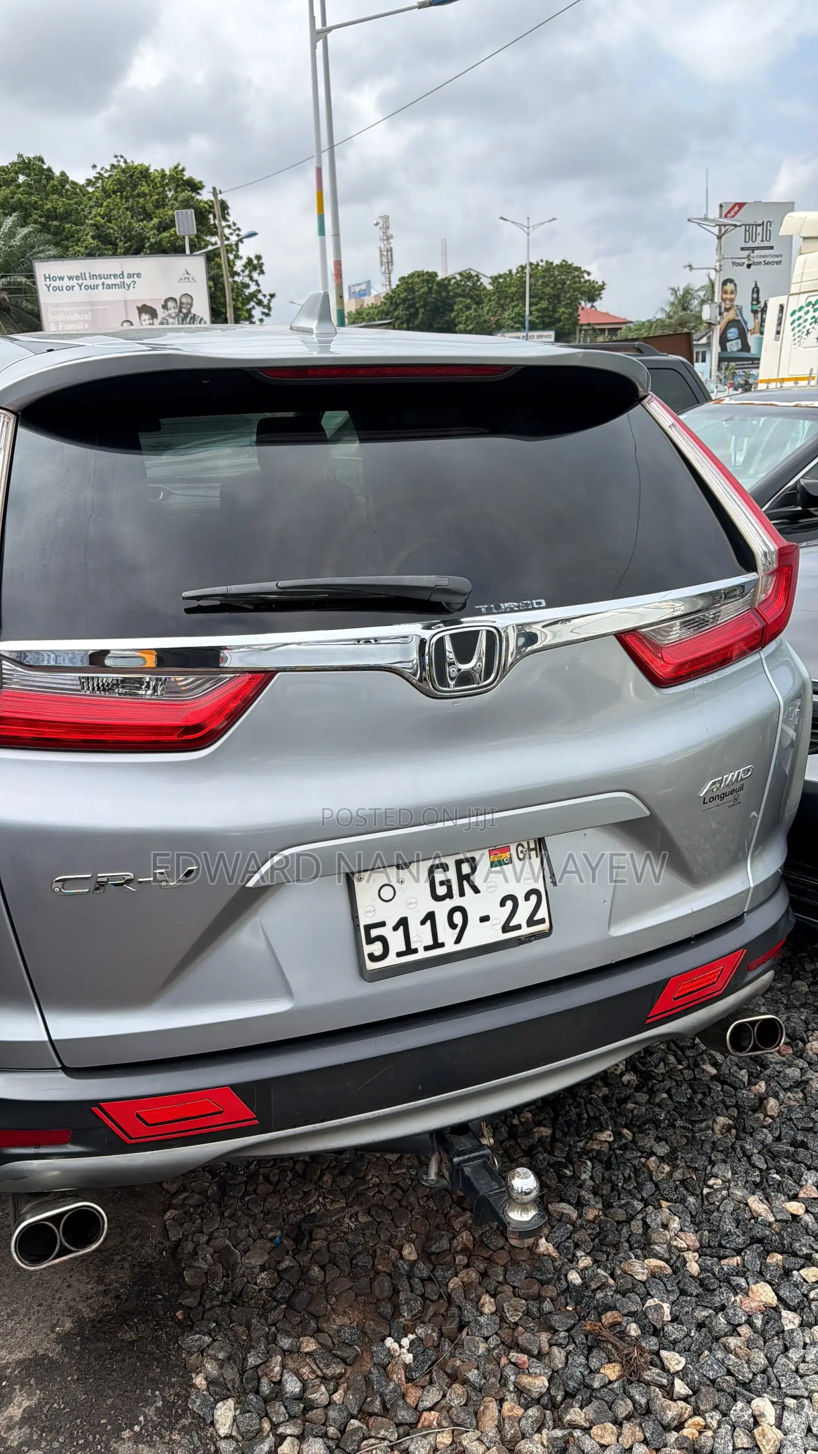 Honda CR-V EX AWD 2019 Silver
