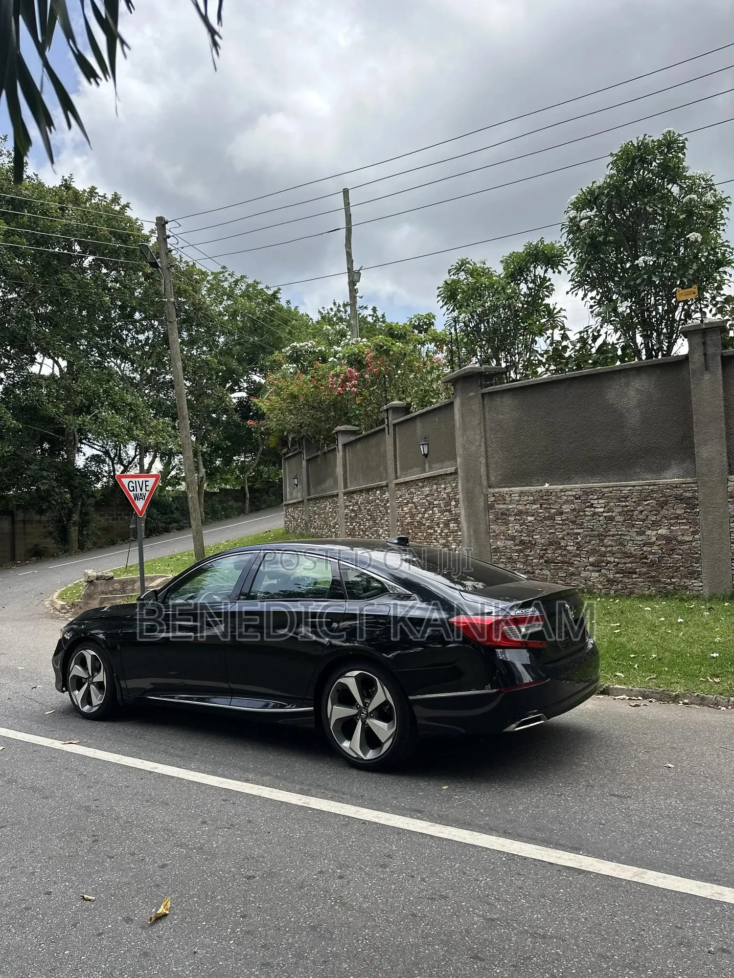 Honda Accord Touring 2018 Black