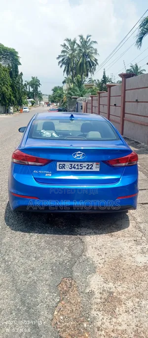 Hyundai Elantra 2017 Blue