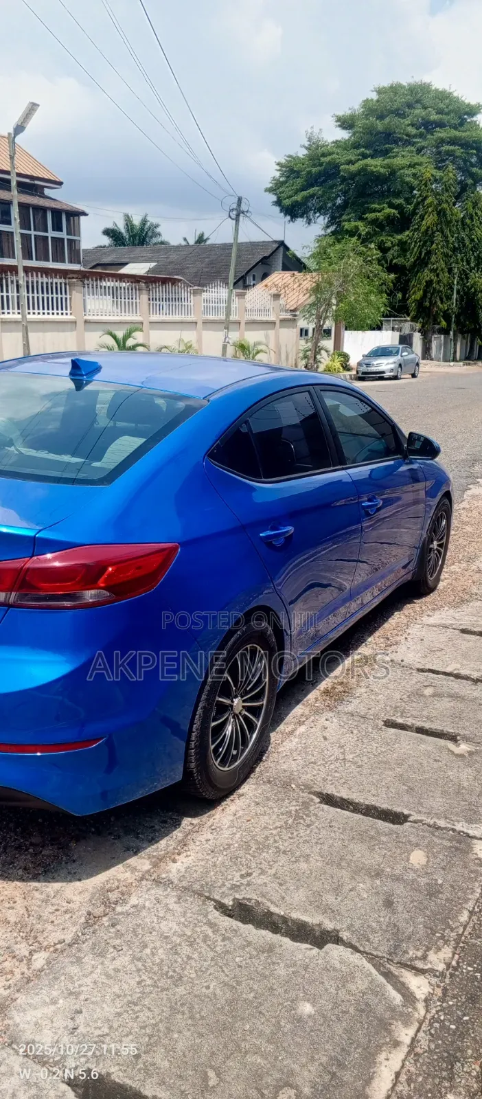 Hyundai Elantra 2017 Blue