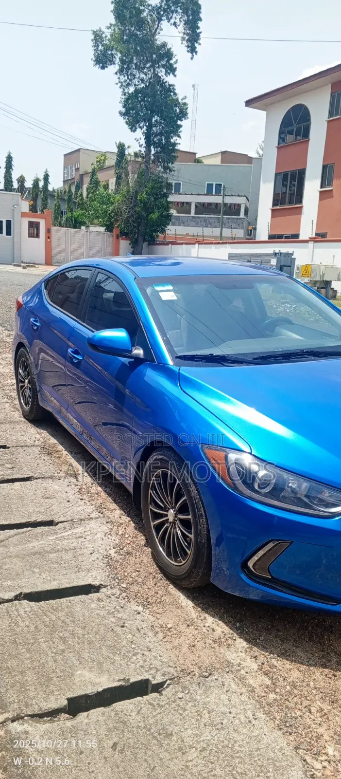 Hyundai Elantra 2017 Blue
