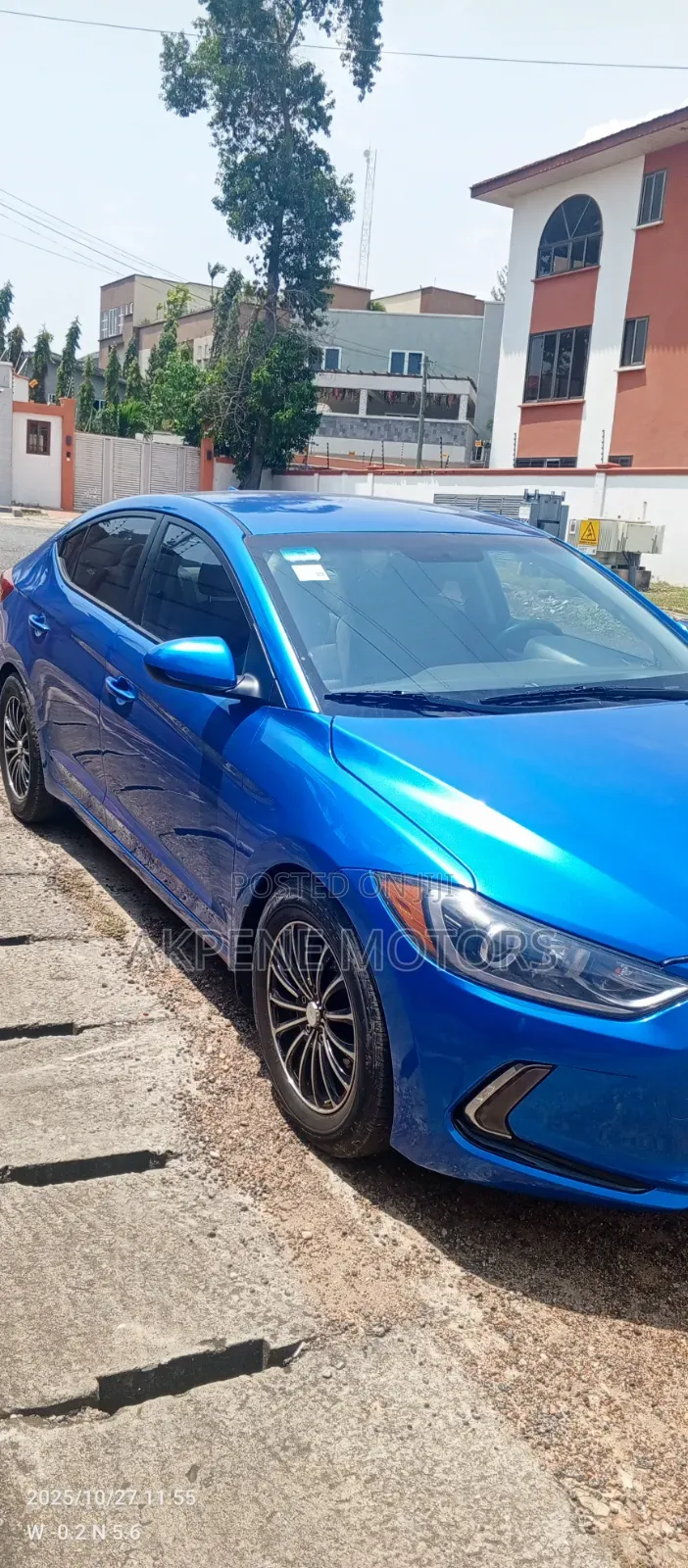 Hyundai Elantra 2017 Blue