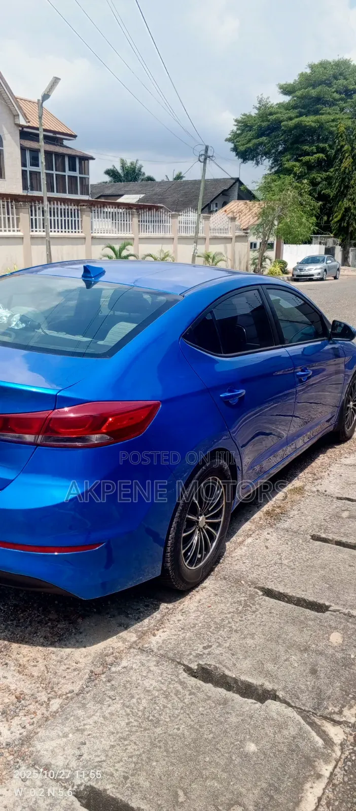 Hyundai Elantra 2017 Blue