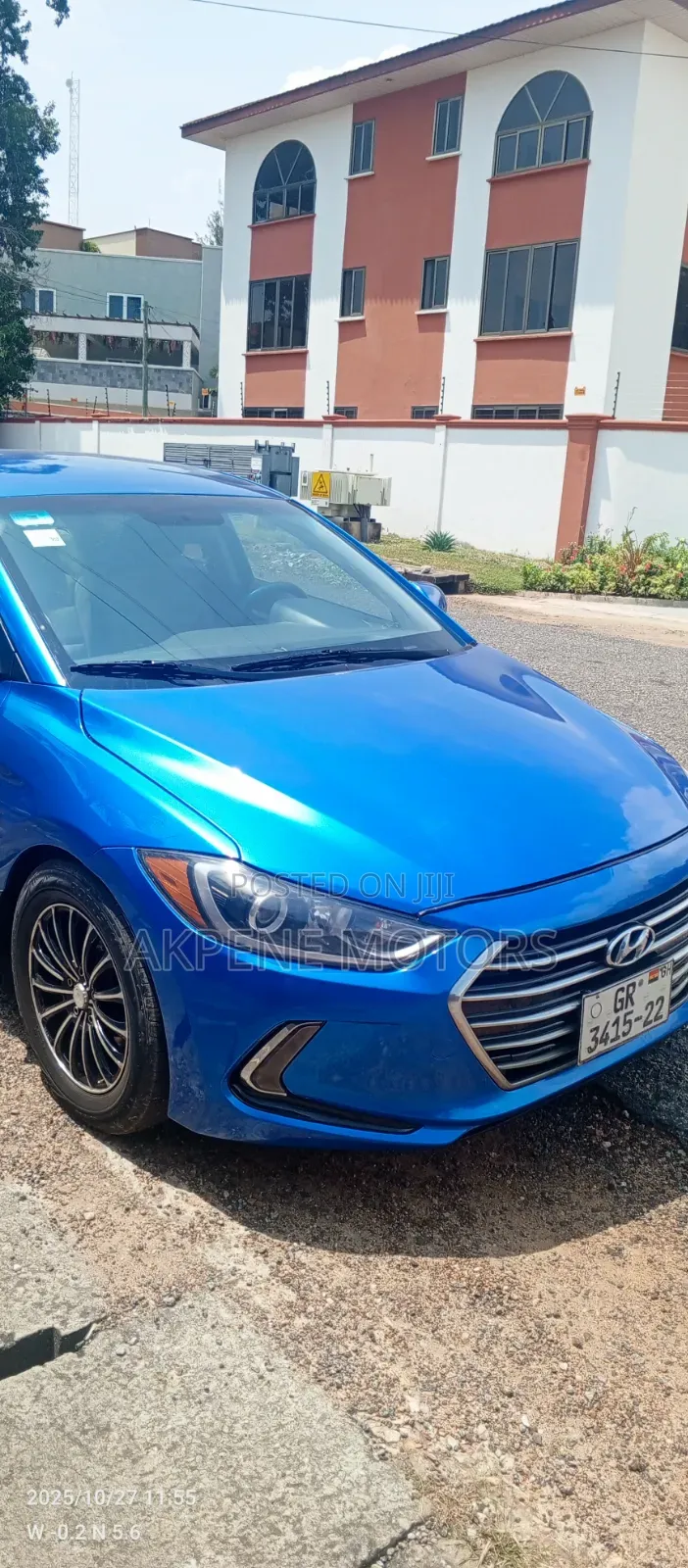Hyundai Elantra 2017 Blue