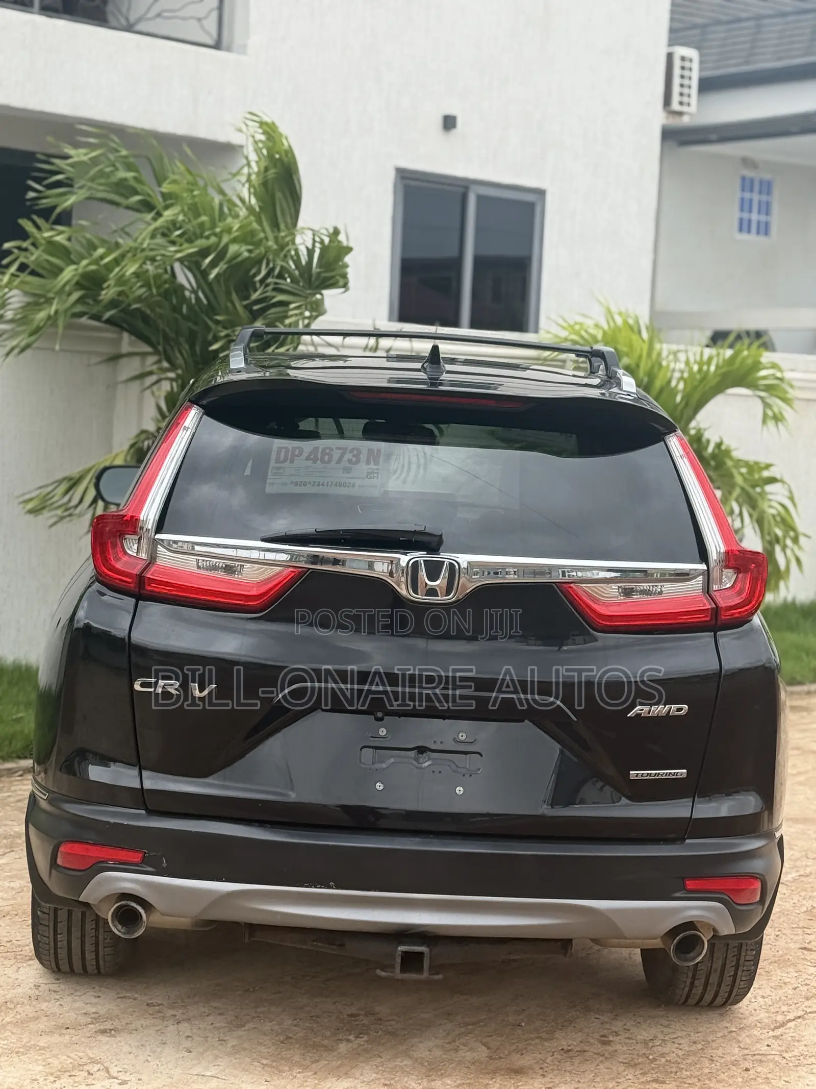 Honda CR-V Touring AWD 2018 Black