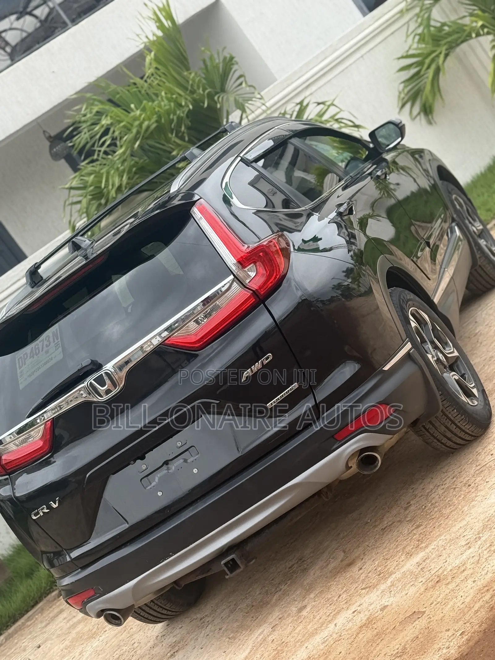 Honda CR-V Touring AWD 2018 Black