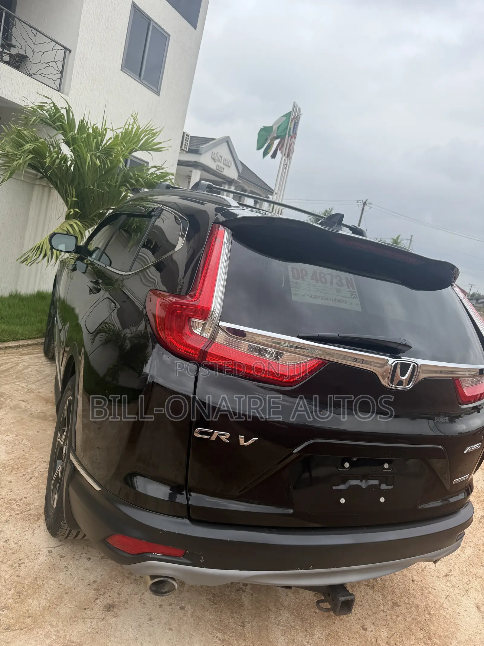 Honda CR-V Touring AWD 2018 Black